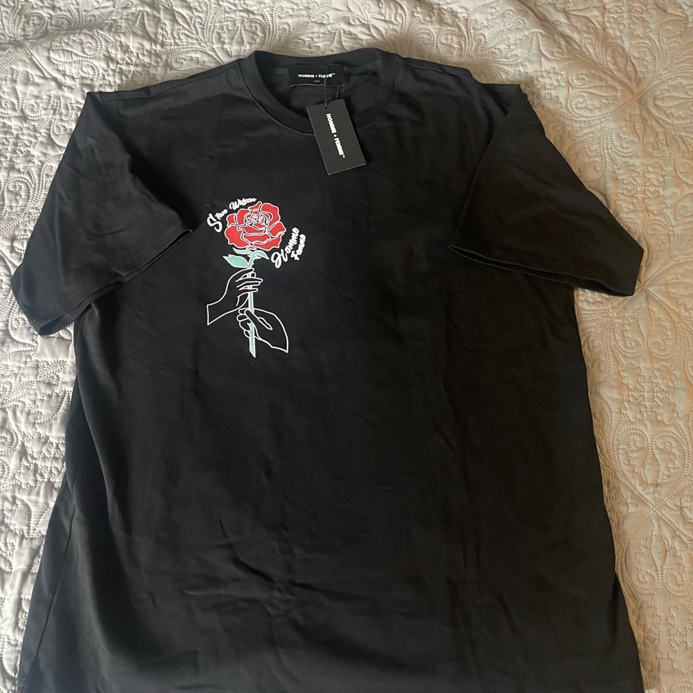 Homme + Femme Jack Harlow 21C Hotel Black T-Shirt Men's Large - New With Tags